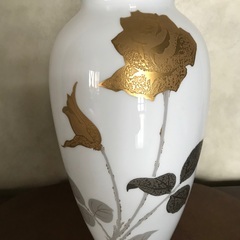 大倉陶園　花瓶　