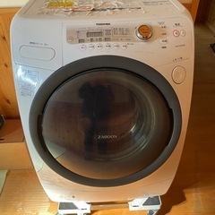 あげます！TOSHIBAドラム式洗濯乾燥機　9キロ　ジャンク扱い...