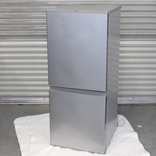 T300) アクア ノンフロン冷凍冷蔵庫 AQR-13H(S) 126L 2019年製 2ドア 右開き 耐熱100℃テーブル 冷蔵庫 AQUA