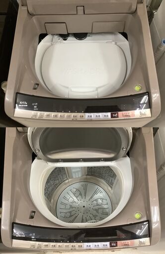 HITACHI/日立 洗濯乾燥機 洗濯10kg/乾燥5.5kg BW-DV100B 2018年製【ユーズドユーズ名古屋天白店】 J1227