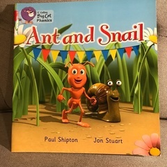 英語の絵本 【Ant and Snail】　