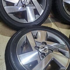 ◆◆SOLD OUT！◆◆　N-WGN等にホンダ純正ホイール+超絶バリ山スタッドレスセット155/65R14
