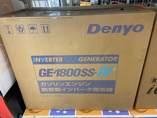 デンヨー　GE-1800SS-IV　発電機　未使用品