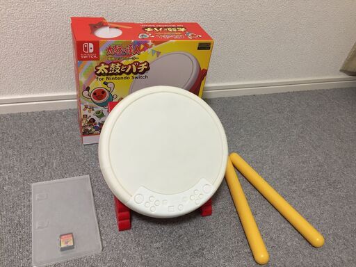 【取引完了】Nintendo Switch /ニンテンドースイッチ 太鼓の達人 Nintendo Switch ばーじょん！★ソフト＋専用コントローラー