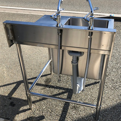 ⭐︎中古品 フジマック 1槽水切りシンク 750×750×800mm 厨房機器⭐︎