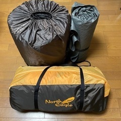 (取引中)ノースイーグルワンポールテント4〜6人用(中古)
