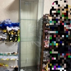 【取付中】IKEA　イケア ガラスコレクションケース　【発送不可】