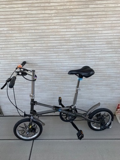 引き取り限定！折り畳み自転車　縦型　14インチ