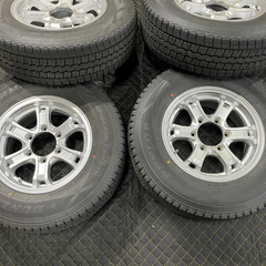 値下げ！【美品】ハイエース200 スタッドレス weds KEELER 195/60R15