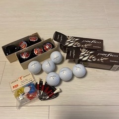 【ネット決済】ゴルフボール12個と小物セット
