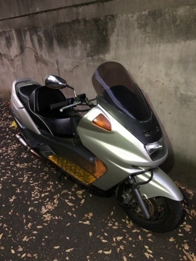 マジェスティ250 実働　調子良好　自賠責残あり　緑ナンバー　値下げ　出前　ウーバーなどに