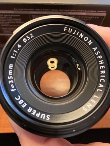 富士フィルム　FUJIFILM　Fujinon　XF35㎜F1.4　美品　銘玉