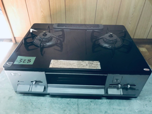 ✨2017年製✨328番  NORITZ ✨LPガスコンロ✨LG2260R‼️