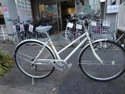 中古自転車１７６１　２７インチ　６段ギヤ　ダイナモライト　 中古自転車1761 27インチ 6段ギヤ ダイナモライト 【公式通販】