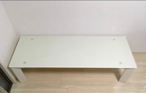 お値下げガラステーブルikea くーたん 相見のテーブルの中古あげます 譲ります ジモティーで不用品の処分