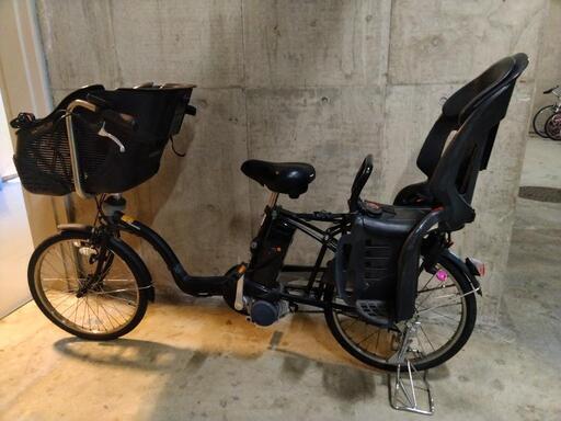 お台場引取限定　電動自転車　チャイルドシート　二人用