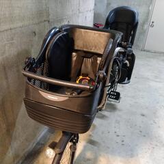 お台場引取限定 電動自転車 チャイルドシート 二人用