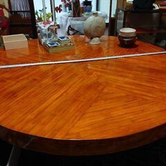 手作り竹テーブル
