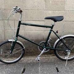 【ミニベロ】20インチ　6段変速　michikusa 前後タイヤ、チェーン、ブレーキ新品❗️定価34000円の品　若林自転車　膳所SALE❗️