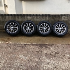 【ネット決済】中古タイヤホイル　iceGUAPD205/65R15