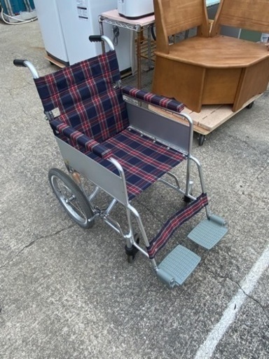アルミ製!!介助用 手押し型車椅子