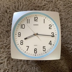 【ネット決済】【500円】掛け時計 時計 CASIO