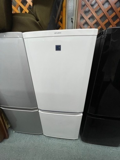 2ドア冷蔵庫(146L)　三菱　MR-P15EX 2014年式 中古品