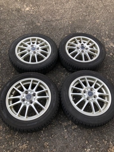 取り引き中　スタッドレス、アルミホイール4本155/65/14 取り引き中】155/65-14スタッドレスタイヤ