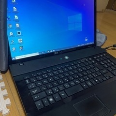 値下げ17インチ大型ノートパソコンhp年賀状イラレwin10