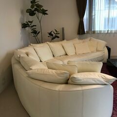 値段改定！！　IDC 大塚家具　L/Sソファー　セミオーダー品　※代理出品