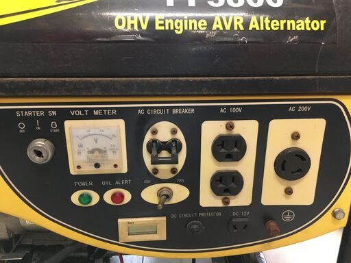 プロフェッショナル PF3800 発電機