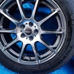 ✡️バリ溝 225/55 R17 スタッドレスタイヤ アルミホイール付き