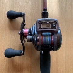 紅牙　リールとロッド（竿）中古　美品　ダイワ　釣り　タイラバ 
