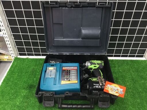 【エコツール豊田インター店】Makita/マキタ 14.4v充電式インパクトドライバ  ライムグリーンTD137DRMXL　【愛知県/豊田インター店/工具】