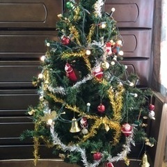 クリスマスツリー　電飾　飾り　約120cm