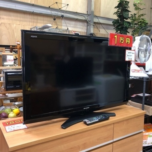テレビ TV 40型 40インチ SHARP AQUOS シャープ アクオス ブラック 黒 2011年製