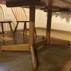 テーブルセット　4人がけ　他サイト打ち合わせ中