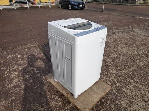 東芝　全自動洗濯機　AW-6G6『中古美品』2018年式　【リサイクルショップサルフ】