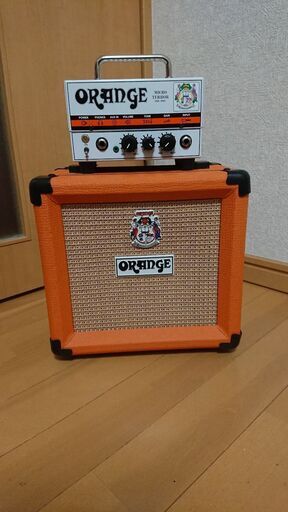 オレンジ マイクロテラー ギターアンプ ヘッド/キャビネットのセット