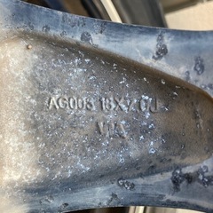 ハイエース　ホイール　６穴 【18日 受け渡し予定】