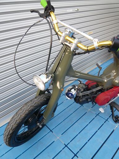 HONDA カスタムカブ　ボアアップ72ｃｃ稼働します！　カスタム・塗装・整備済・交換パーツ多数