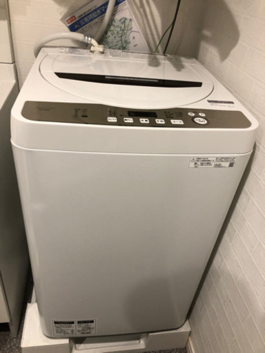 【取引中】良品❗️2020年製　洗濯機　シャープ　ES-GE6D 6kg