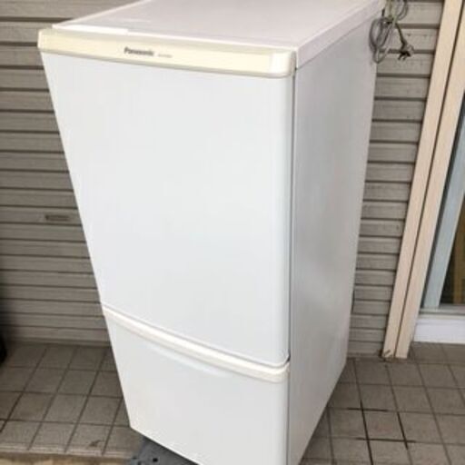 パナソニック　 2ドア冷凍冷蔵庫　　NR-B14BW-W　138L　2019年製