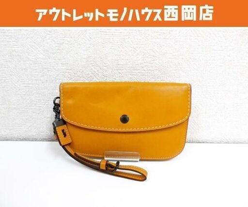 コーチ COACH クラッチバッグ 58818 グラブタン レザー 札幌 西岡