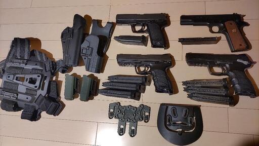 取引終了)サバイバルゲーム エアガン 電動ガン ガスガン詰め合わせ