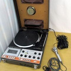 パナソニック ポータブル プレーヤ WE-240XC マイクあり カセット レコード Panasonic スピーカー 動作確認済み 札幌市 中央区