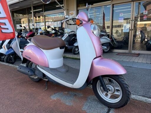 NO.4074　クレアスクーピー（ＣＲＥＡ ＳＣＯＯＰＹ）水冷４サイクルエンジン　メタリックピンク＆ホワイト　☆彡