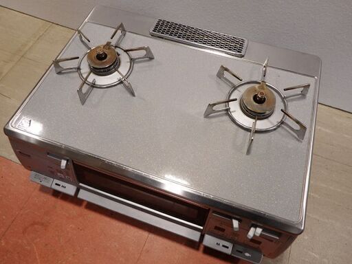 動作品◇リンナイ Rinnai◇ガスコンロ/RTE62VCTPG/左強火力 都市ガス  