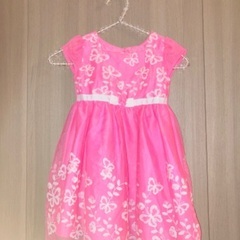 【中古】ピンク　ドレス　3T