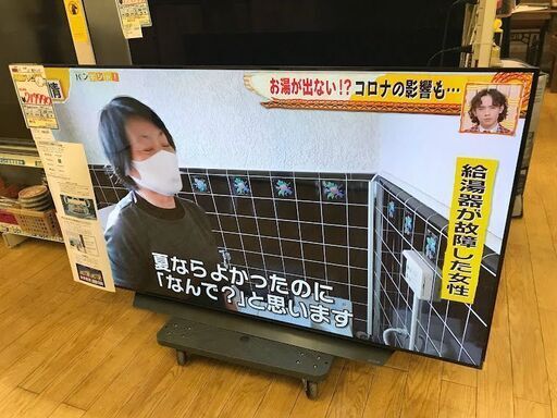 【引き取り限定】展示品!! LG OLED65型TV  21年製 OLED65CXPJA
